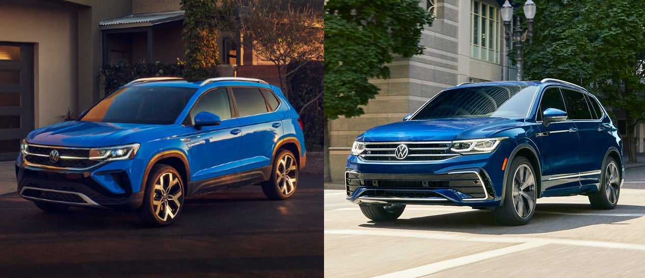 2024 Volkswagen Taos vs 2024 VW Tiguan | Lewisville, TX